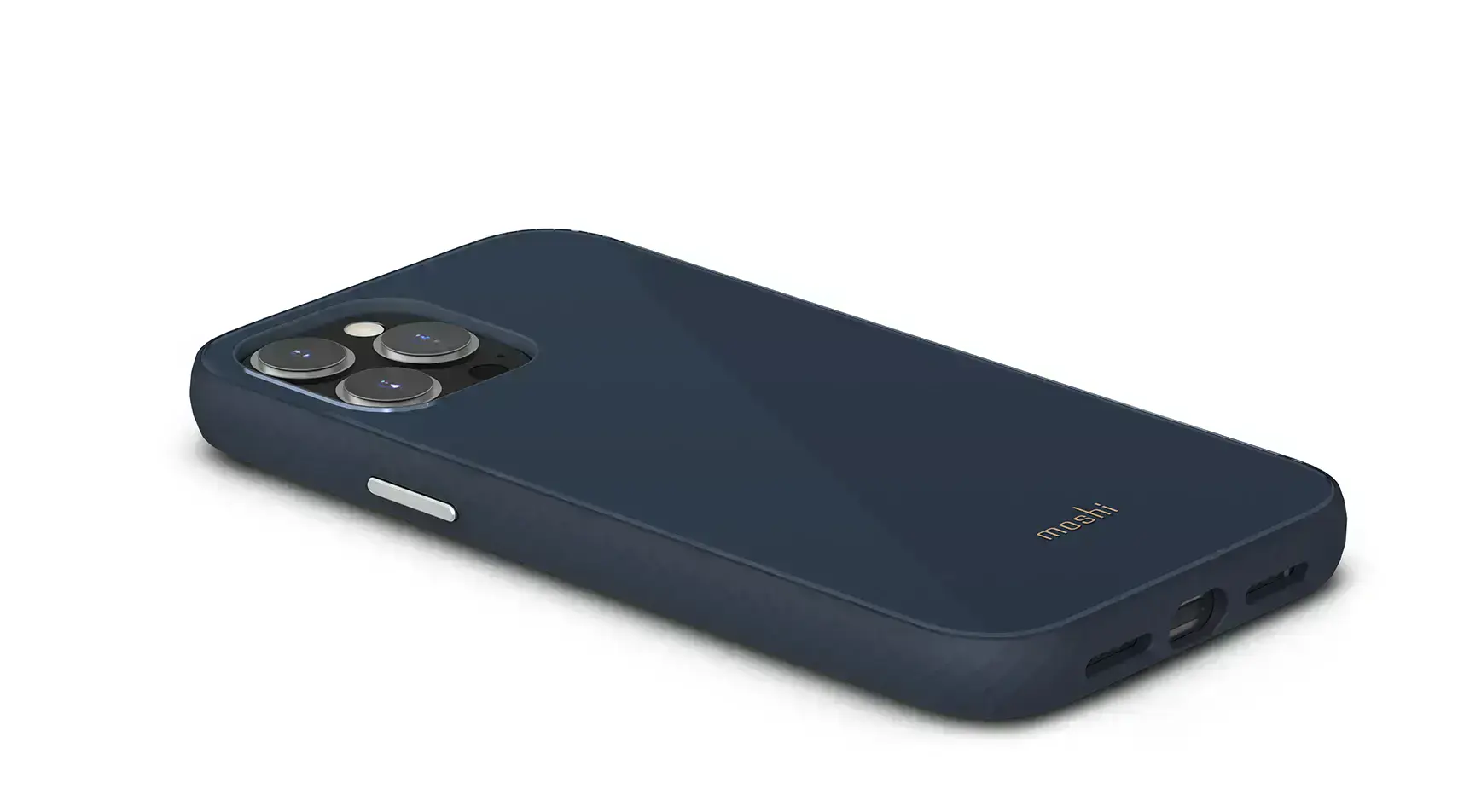 Чехол Moshi iGlaze Slim Hardshell Case Slate Blue for iPhone 13 Pro (99MO132533)